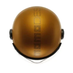 Casco Jet Momo Design Fgtr Evo Hip Opaco Ocra Grigio