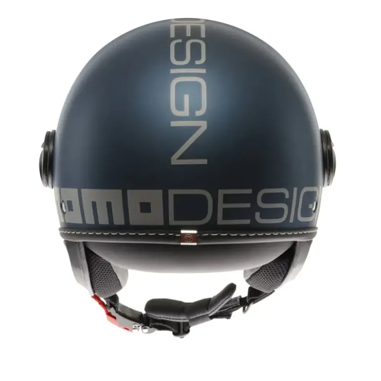 Casco Jet Momo Design Fgtr Evo Mono Opaco Avio Argento