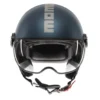Casco Jet Momo Design Fgtr Evo Mono Opaco Avio Argento