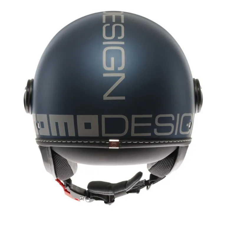 Casco Jet Momo Design Fgtr Evo Mono Opaco Avio Argento