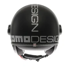 Casco Jet Momo Design Fgtr Evo Mono Opaco Nero Argento