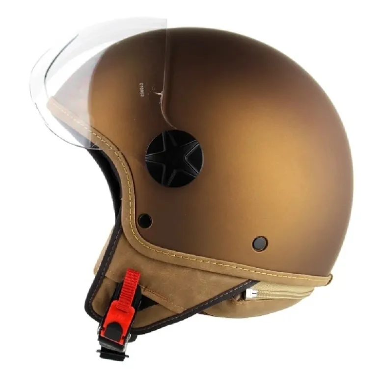 Casco Jet Motocubo 721 Ant Tobacco