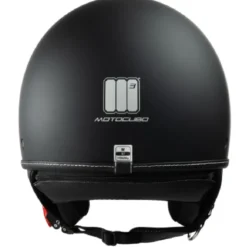 Casco Jet Motocubo 718 Beetle Evo Nero Opaco