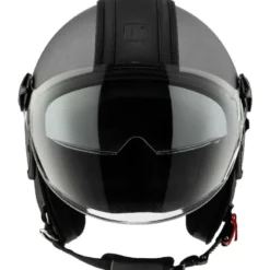 Casco Jet Motocubo 727 Top Cube Grigio Scuro