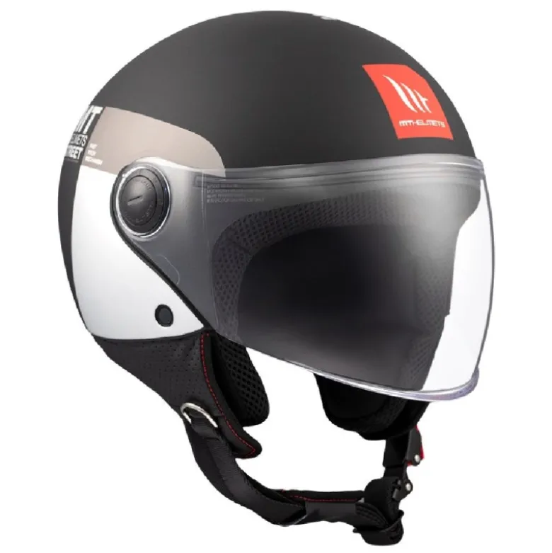 Casco Jet Mt Helmets Of501 B Street S Inboard D2 Opaco