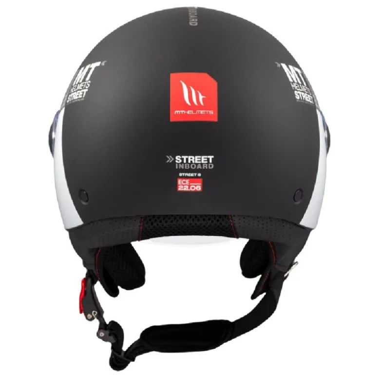 Casco Jet Mt Helmets Of501 B Street S Inboard D2 Opaco
