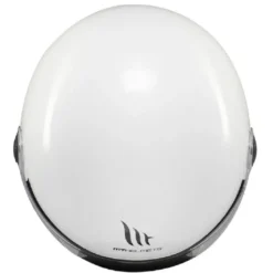 Casco Jet Mt Helmets Of501 B Street S Solid A0 Lucido Bianco