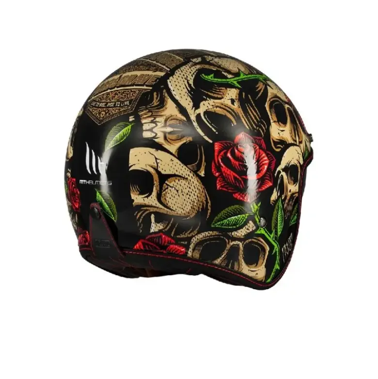 Casco Jet Mt Helmets Of507Sv B Lemans 2 Sv S Breakout B9 Lucido