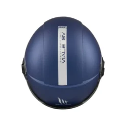 Casco Jet Mt Helmets  Of502Sv B Viale A7 Sv S Solid Opaco Blu Opaco