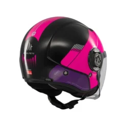 Casco Jet Mt Helmets Of502Sv B Viale Sv S B58 Advance Lucido