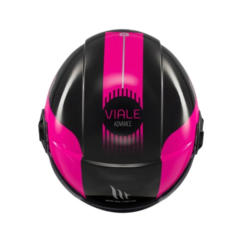 Casco Jet Mt Helmets Of502Sv B Viale Sv S B58 Advance Lucido