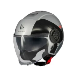 Casco Jet Mt Helmets Of502Sv B Viale Sv S C41 Advance Lucido