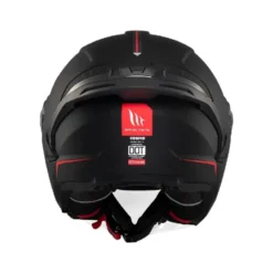Casco Jet Mt Helmets Of515Sv Cosmo A1 Sv Solid Opaco Nero