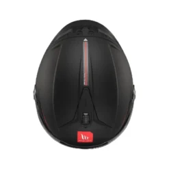 Casco Jet Mt Helmets Of515Sv Cosmo A1 Sv Solid Opaco Nero
