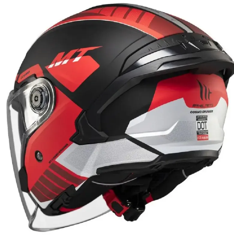 Casco Jet Mt Helmets Of515Sv Cosmo B5 Sv Cruiser Opaco