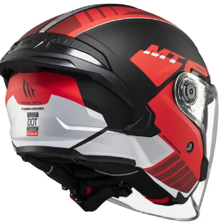 Casco Jet Mt Helmets Of515Sv Cosmo B5 Sv Cruiser Opaco