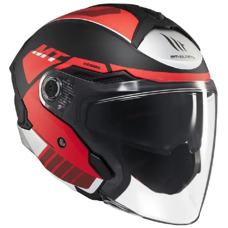 Casco Jet Mt Helmets Of515Sv Cosmo B5 Sv Cruiser Opaco