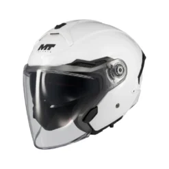 Casco Jet Mt Helmets Of515Sv Cosmo Sv A0 Pure Bianco Lucido