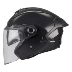 Casco Jet Mt Helmets Of515Sv Cosmo Sv A1 Pure Nero Lucido