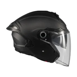 Casco Jet Mt Helmets Of515Sv Cosmo Sv A1 Pure Nero Opaco