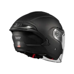 Casco Jet Mt Helmets Of515Sv Cosmo Sv A1 Pure Nero Opaco