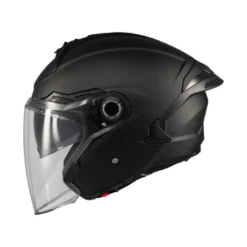 Casco Jet Mt Helmets Of515Sv Cosmo Sv A1 Pure Nero Opaco
