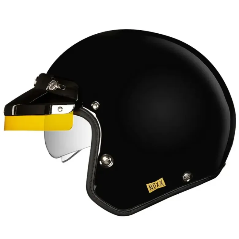 Casco Jet Nexx X.G30 Lagoon Garage Nero Oro