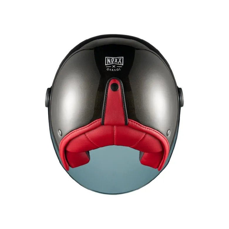 Casco Jet Nexx X.G30 Svelto Nero Metallico Lucido