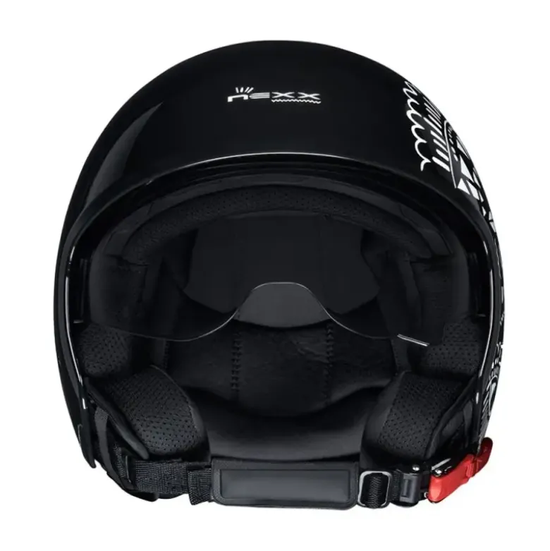Casco Jet Nexx Y.10 Artville Urban Jet Black White
