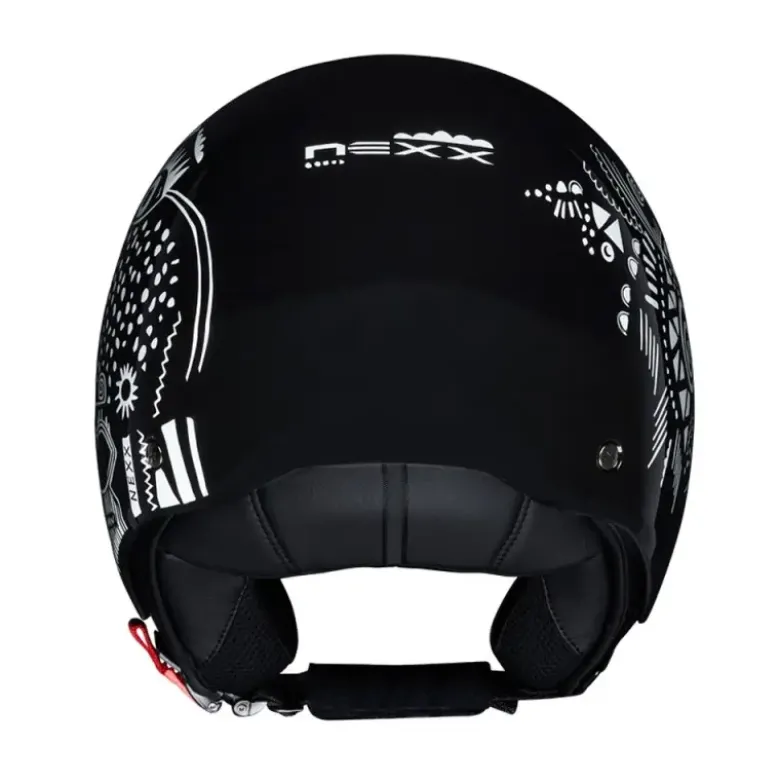 Casco Jet Nexx Y.10 Artville Urban Jet Black White