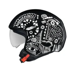 Casco Jet Nexx Y.10 Artville Urban Jet Black White