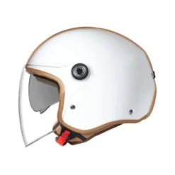 Casco Jet Nexx Y.10 Midtown Bianco Camel