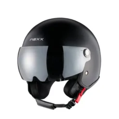 Casco Jet Nexx Y.10 Stiletto Nero Opaco