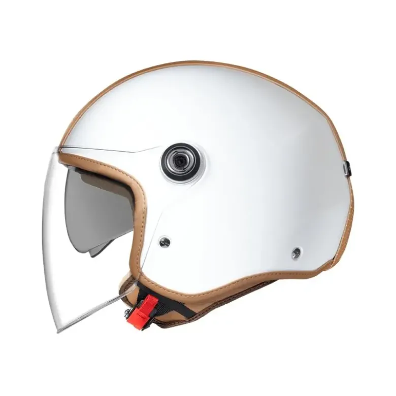 Casco Jet Nexx Y.10 Sunny Bianco Caramello