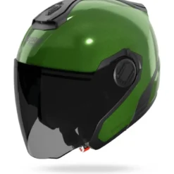 Casco Jet Nolan N40-5 06 Classico Nobile 336 Verde Metallo Lucido