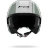 Casco Jet Nolan N20-2 Dolce Vita 348 Verde Grigio Bianco Lucido