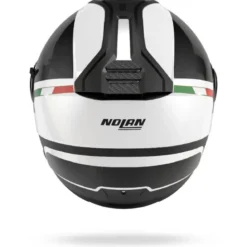 Casco Jet Nolan N40-5 06 Integro 342 Bianco Nero Italia Lucido