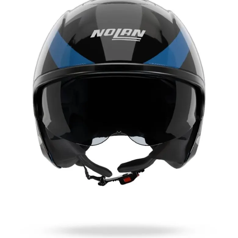 Casco Jet Nolan N20-2 Policromo 345 Nero Multicolore Lucido