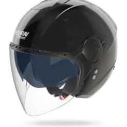 Casco Jet Nolan N20-2 Visor Classico 301 Nero Lucido