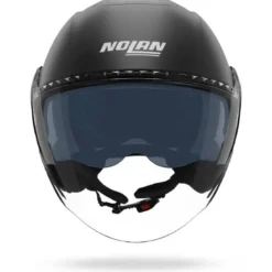 Casco Jet Nolan N20-2 Visor Zefiro 341 Nero Antracite Opaco