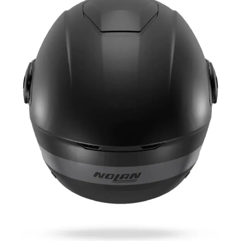 Casco Jet Nolan N20-2 Visor Zefiro 341 Nero Antracite Opaco