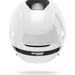 Casco Jet Nolan N20-2 Zefiro Bianco Nero Lucido