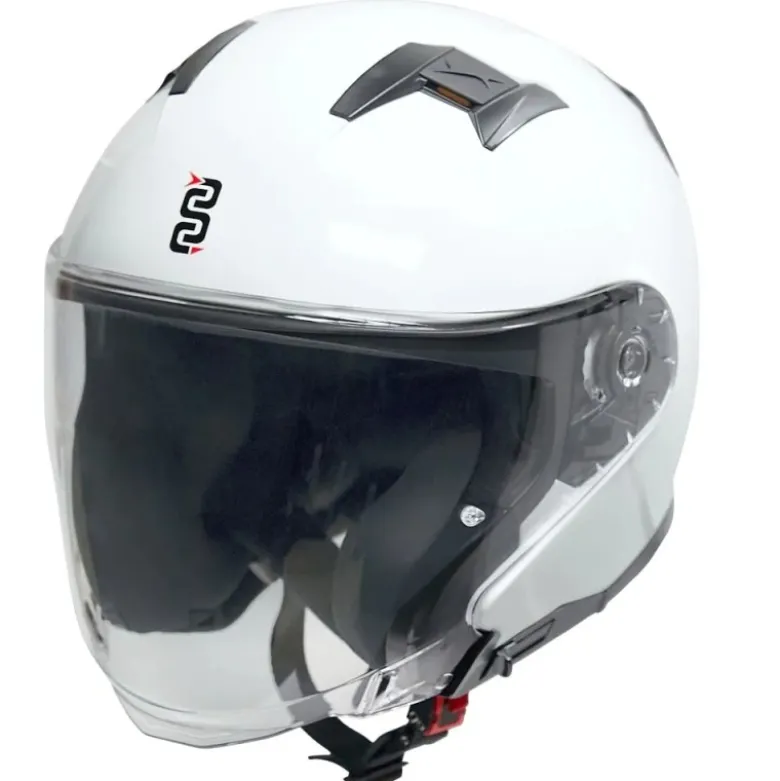 Casco Jet OJ Scatto Bianco
