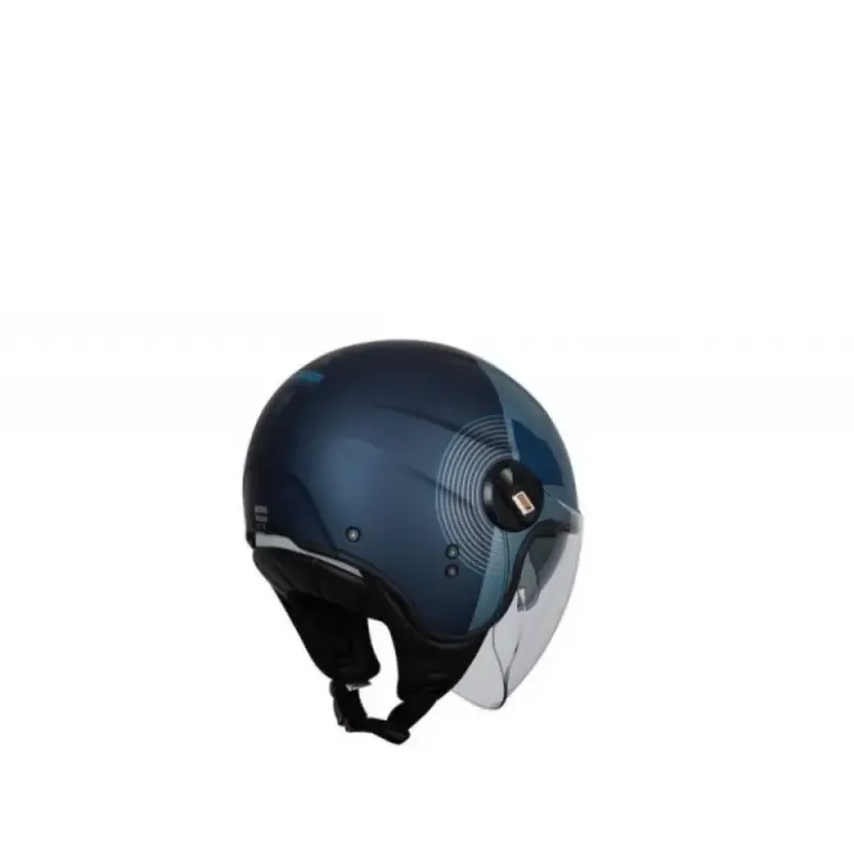 Casco Jet Origine Alpha Upndown Blue Matt
