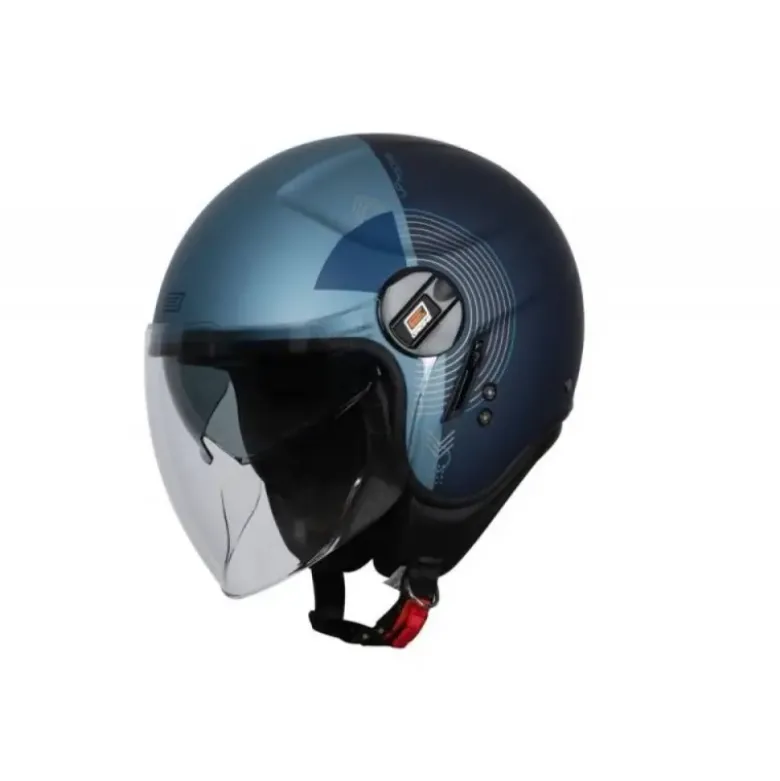 Casco Jet Origine Alpha Upndown Blue Matt