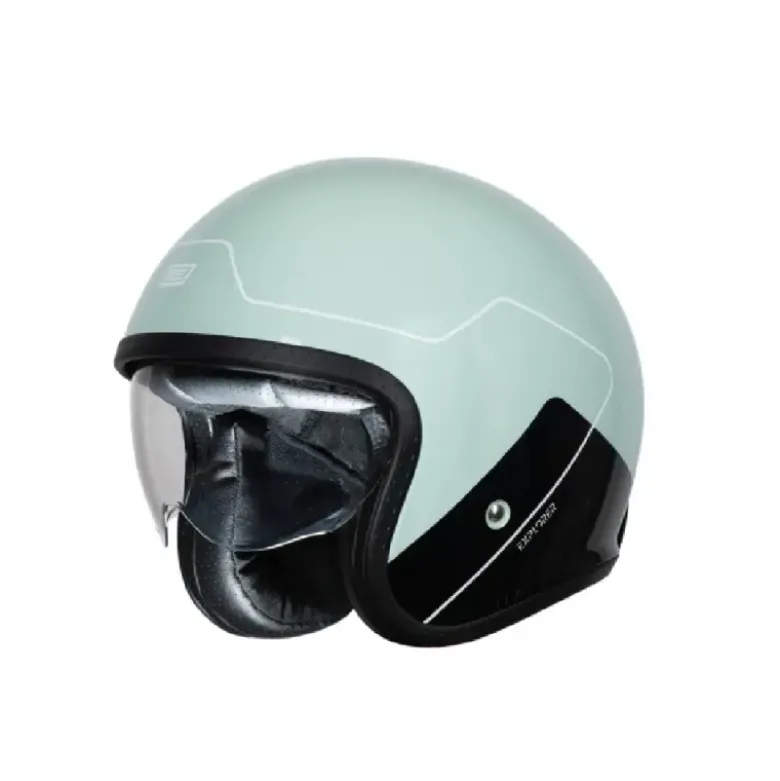 Casco Jet Origine Spirit Explorer Verde Lucido