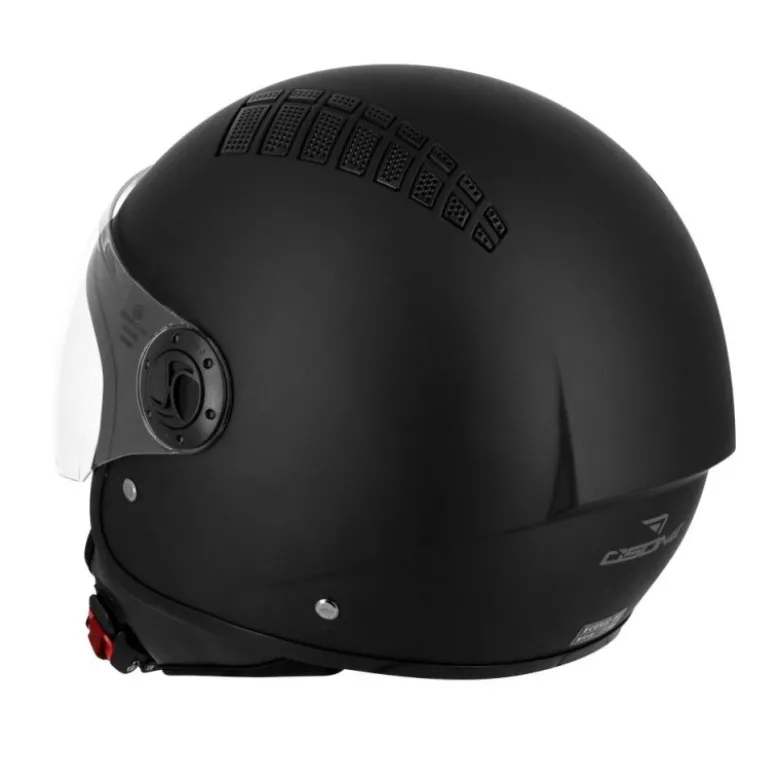 Casco Jet Osone S707 Citizen Nero Opaco