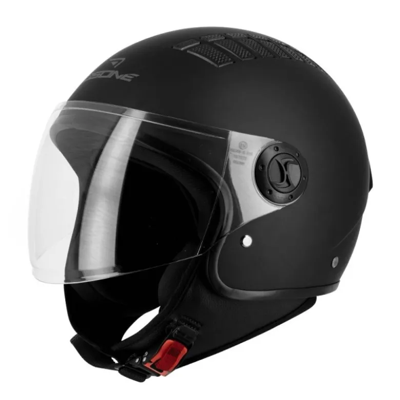 Casco Jet Osone S707 Citizen Nero Opaco