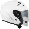 Casco Jet Sena Outstar S Bluetooth Integrato Bianco Lucido