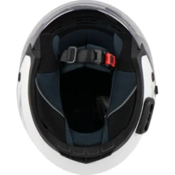 Casco Jet Sena Outstar S Bluetooth Integrato Bianco Lucido
